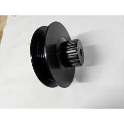 HS HSR Works Dry Sump Alloy Pulley POLY V