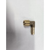 90 Degree Inlet Barb & Brether 3/8" BSPT x 3/8"