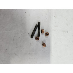 Chevette HS HSR Exhaust Flange Studs & Copper Nuts