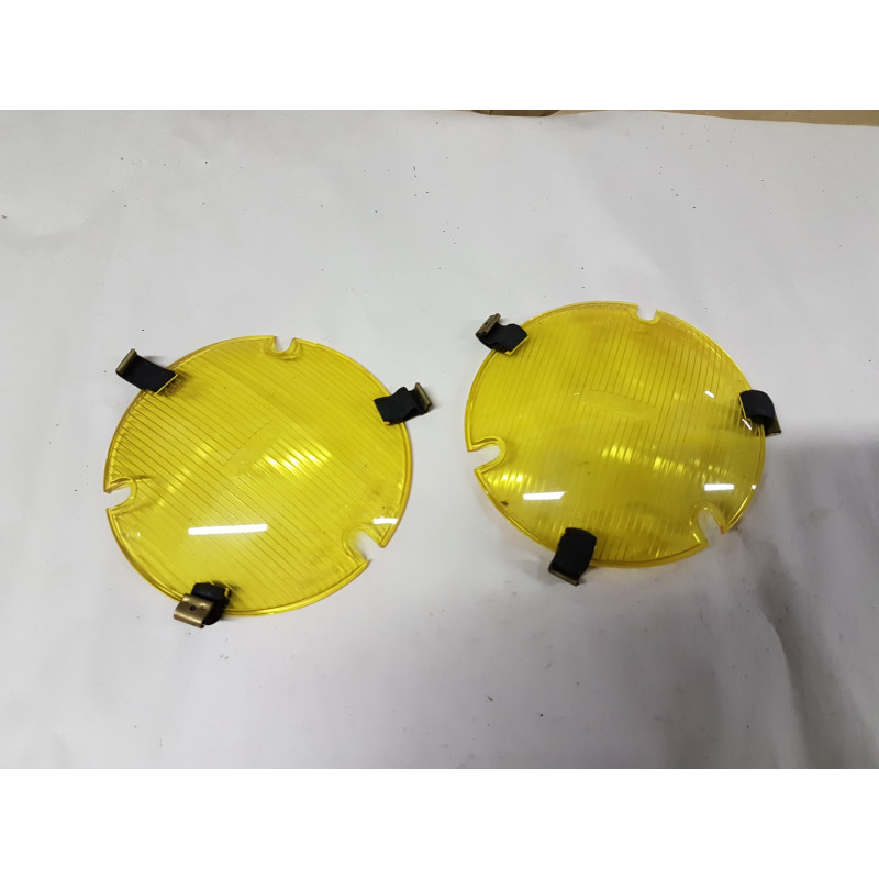 All Round Headlight Yellow Continental Attachment PAIR