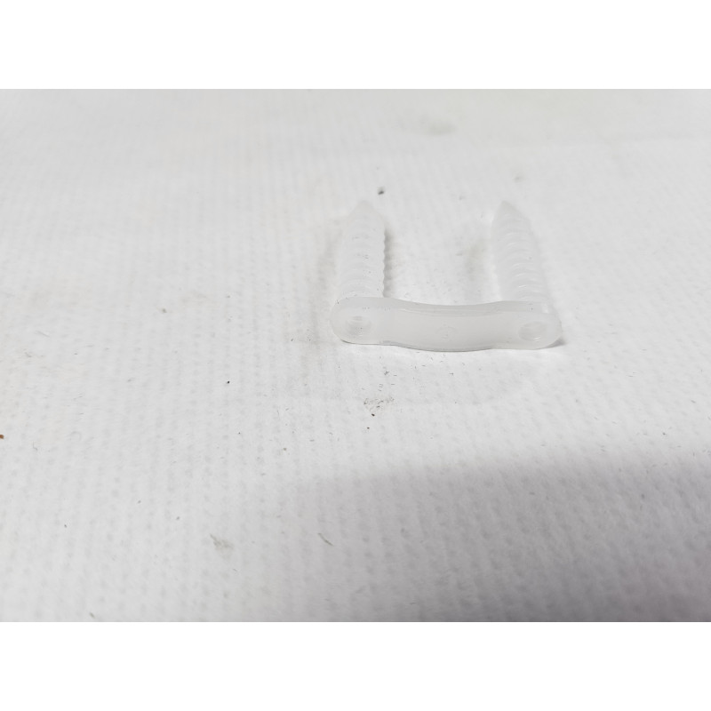 All HC HPF CHV HS HSR Twin Plug Wiring Clips White