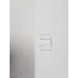 All HC HPF CHV HS HSR Twin Plug Wiring Clips White