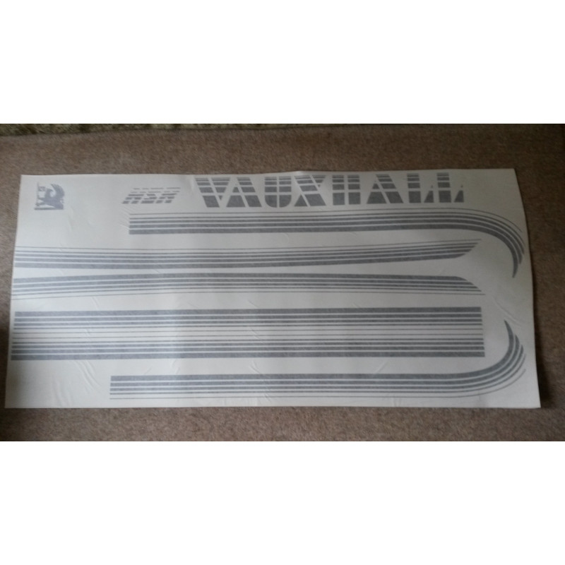 Chevette HS HSR Decal Stripe Kit Black