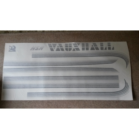 Chevette HS HSR Decal Stripe Kit Black