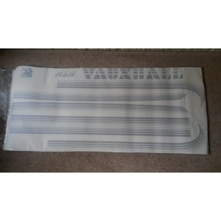 Chevette HS HSR Decal Stripe Kit Silver